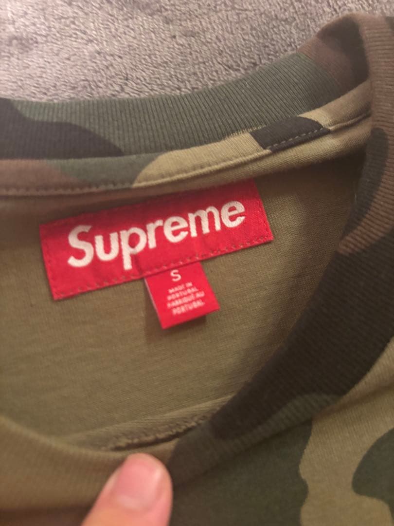 supreme 25ss カモ柄T