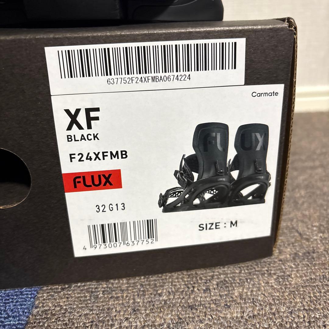 FLUX XF ブラック ビンディング Mサイズ 23-24モデル 箱付き