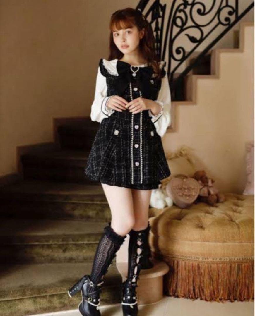 LIZ LISA チェック柄セットアップ