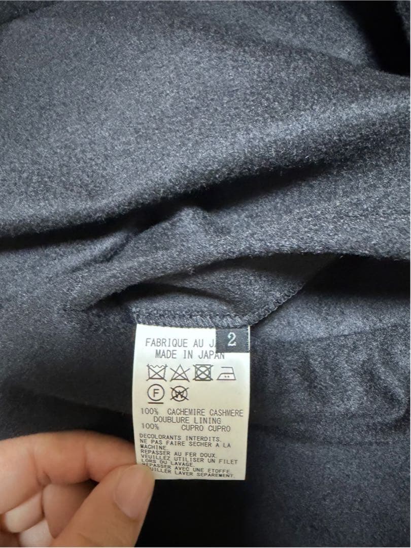 ワイズ　y's カシミヤ 変形 ブルゾン アウター YF-J12-122
