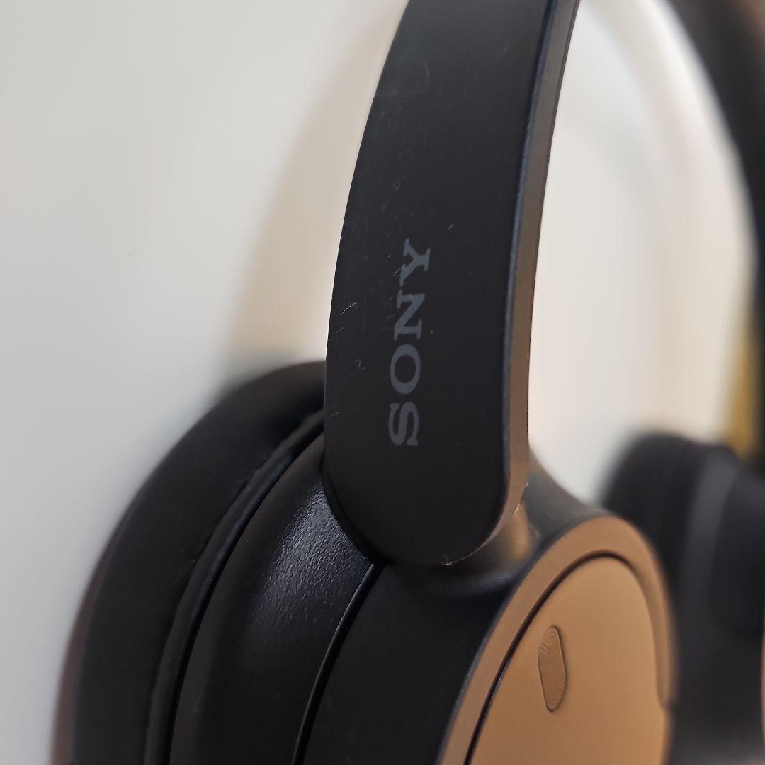 SONY ワイヤレスヘッドホン 黒