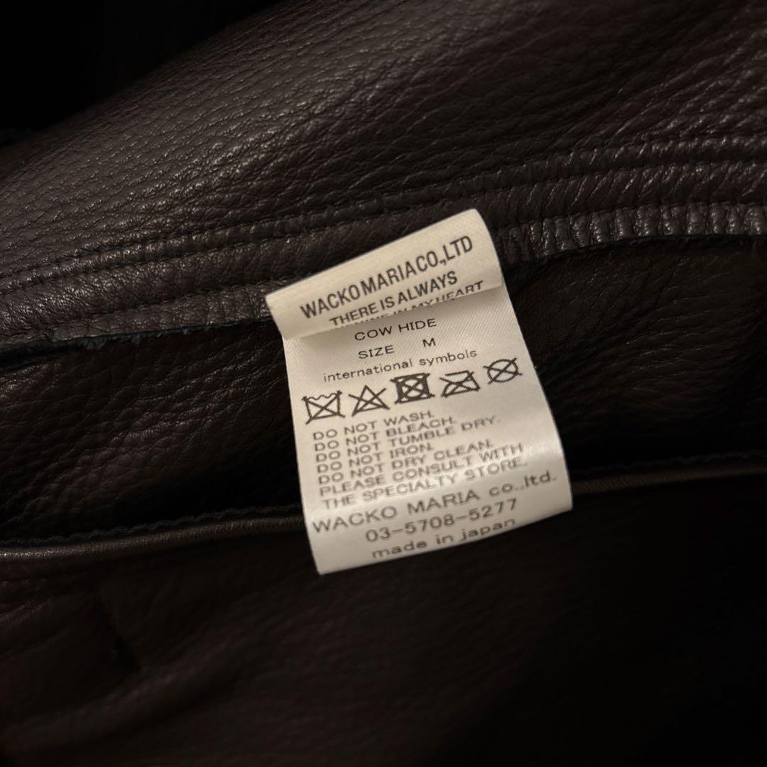 WACKO MARIA スエードレザートラッカージャケット