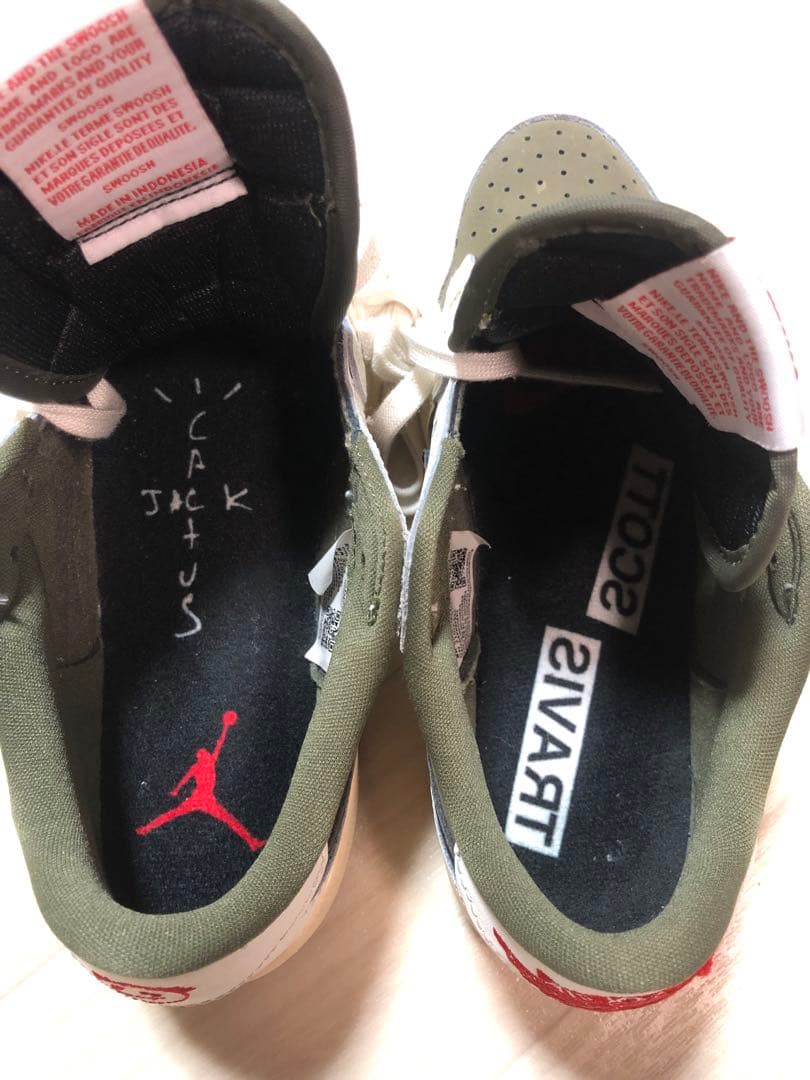 スニーカー Travis Scott Nike Reverse Olive 21cm