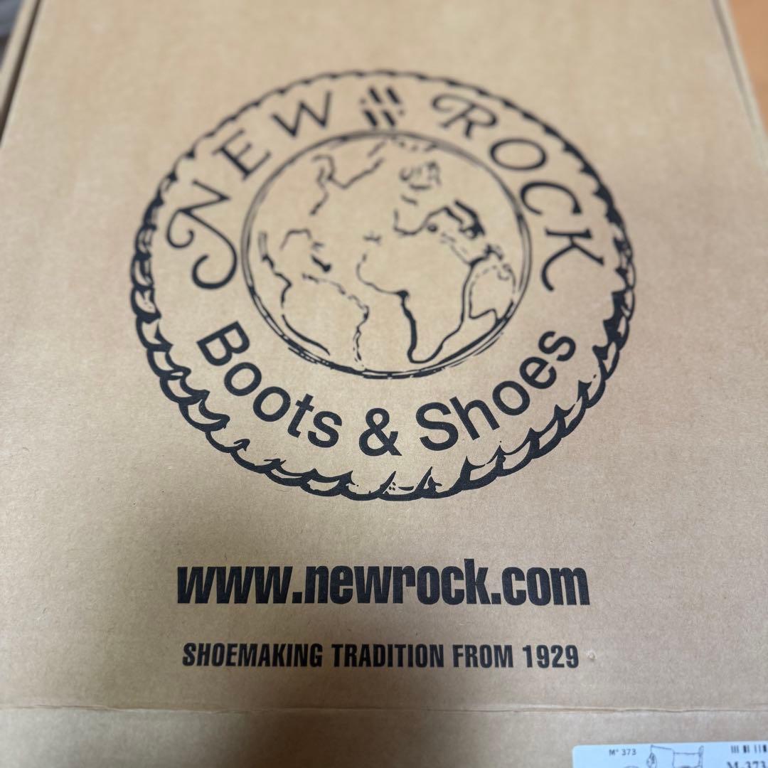 【NEWROCK】M-373-S4 ショーツブーツ レースアップ REACTOR