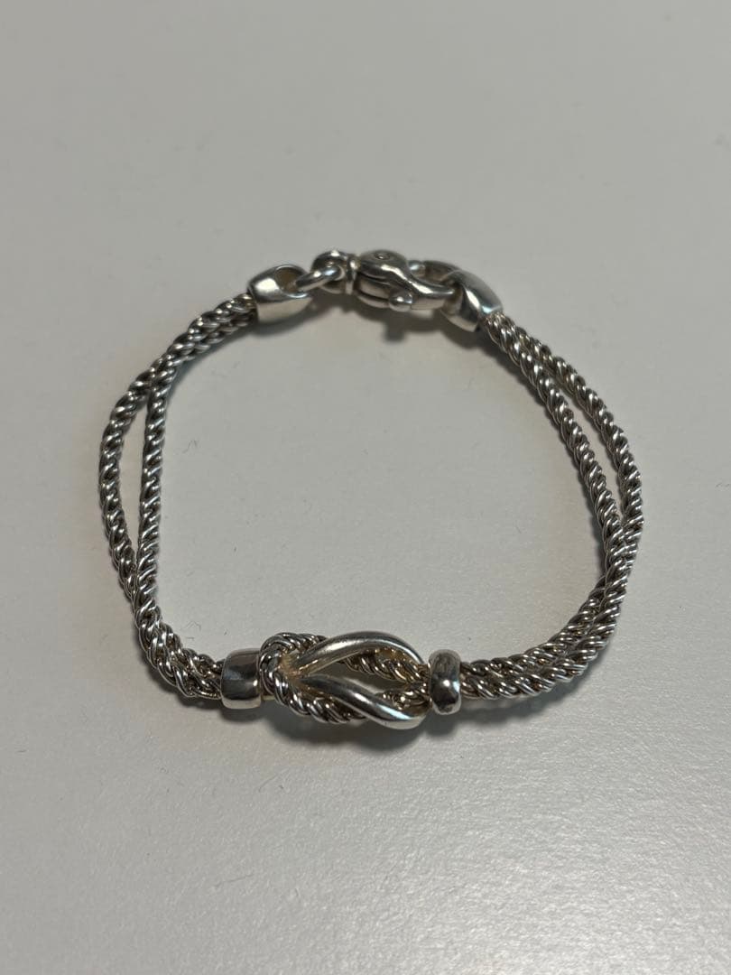 ティファニー　ダブルロープブレスレット