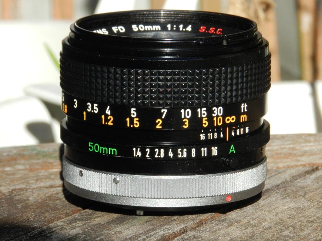 美品　Canon F-1 F1 FD 50mm 1.4 ssc S.S.C.
