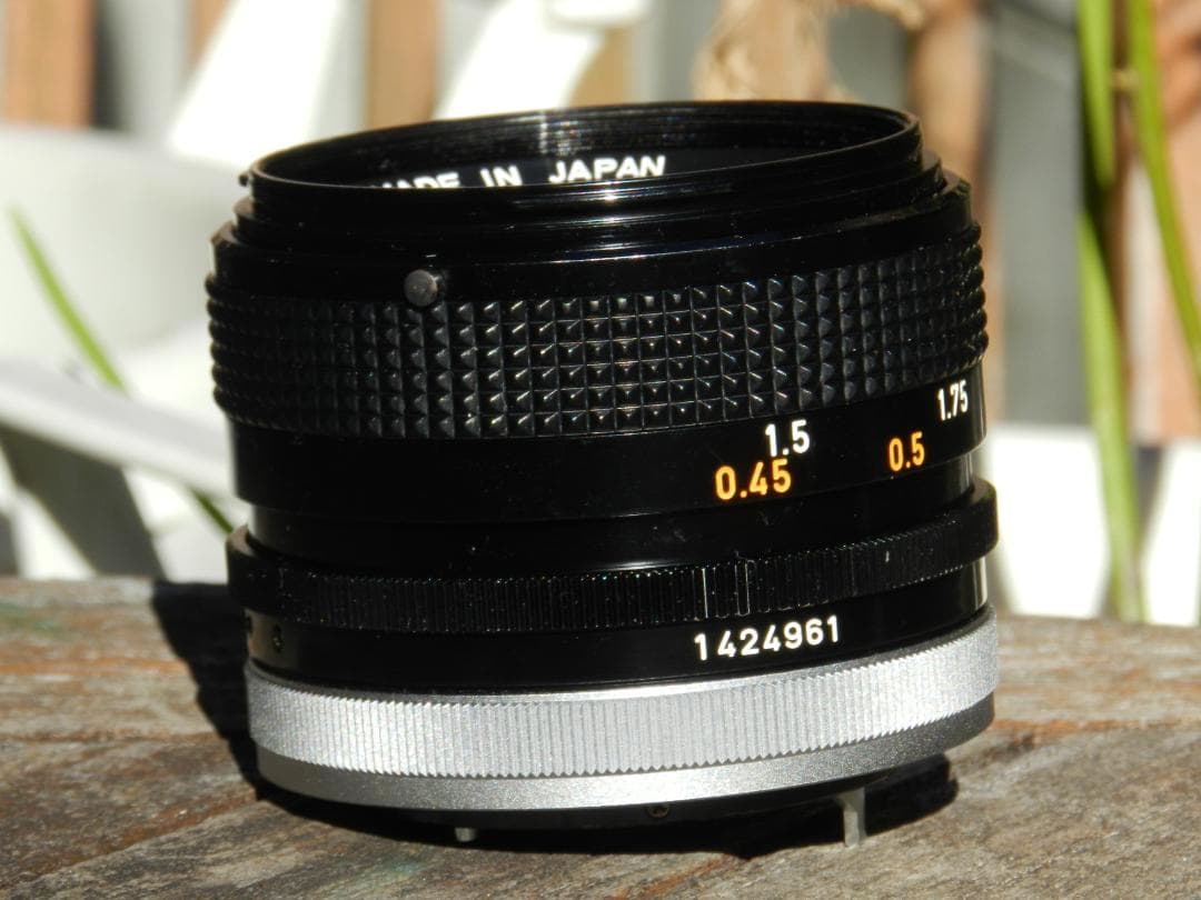 美品　Canon F-1 F1 FD 50mm 1.4 ssc S.S.C.