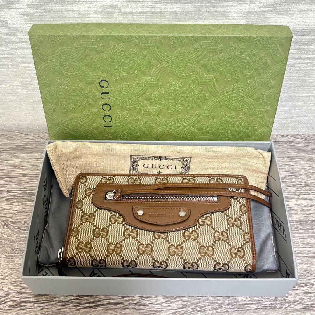【新品】グッチ×バレンシアガ　長財布