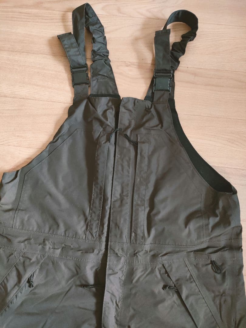 グリーンクロージング★ビブパンツ★茶色L★Green Clothing