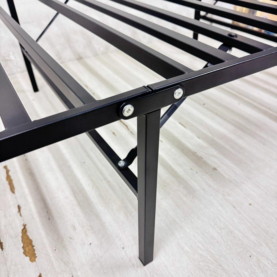 24490 折りたたみセミシングルパイプベッドフレーム