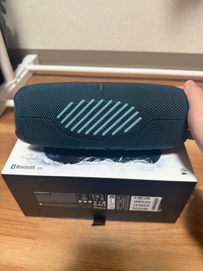 美品　JBL Charge 5 ダークブルー ワイヤレススピーカー