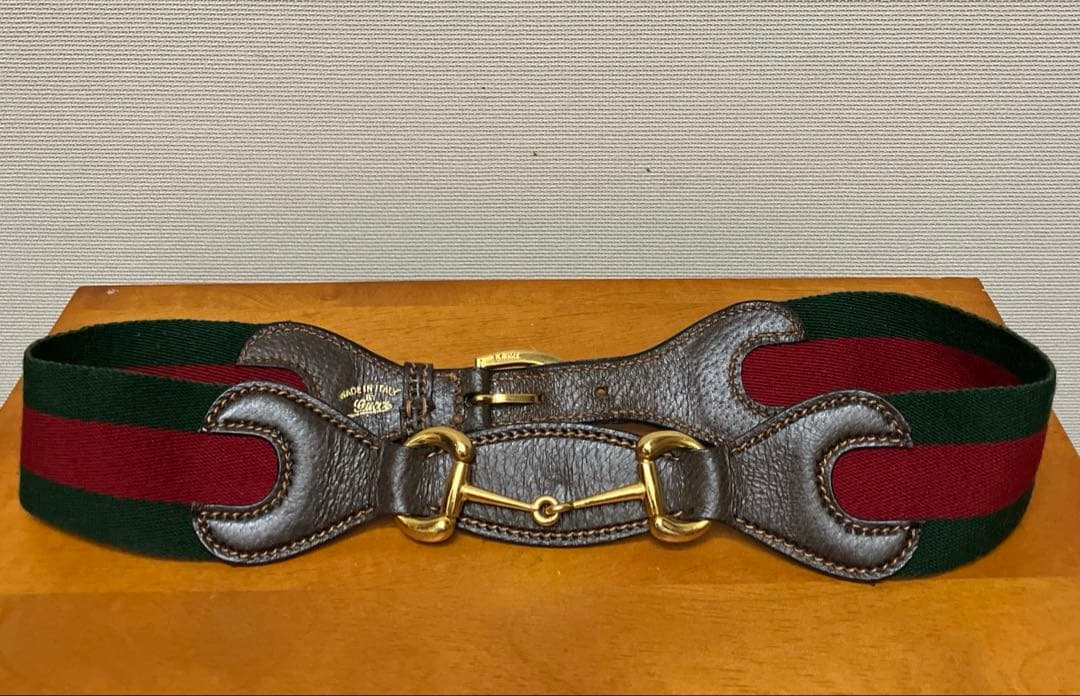 オールドグッチ　OLD GUCCI ベルト　レトロ　ヴィンテージ