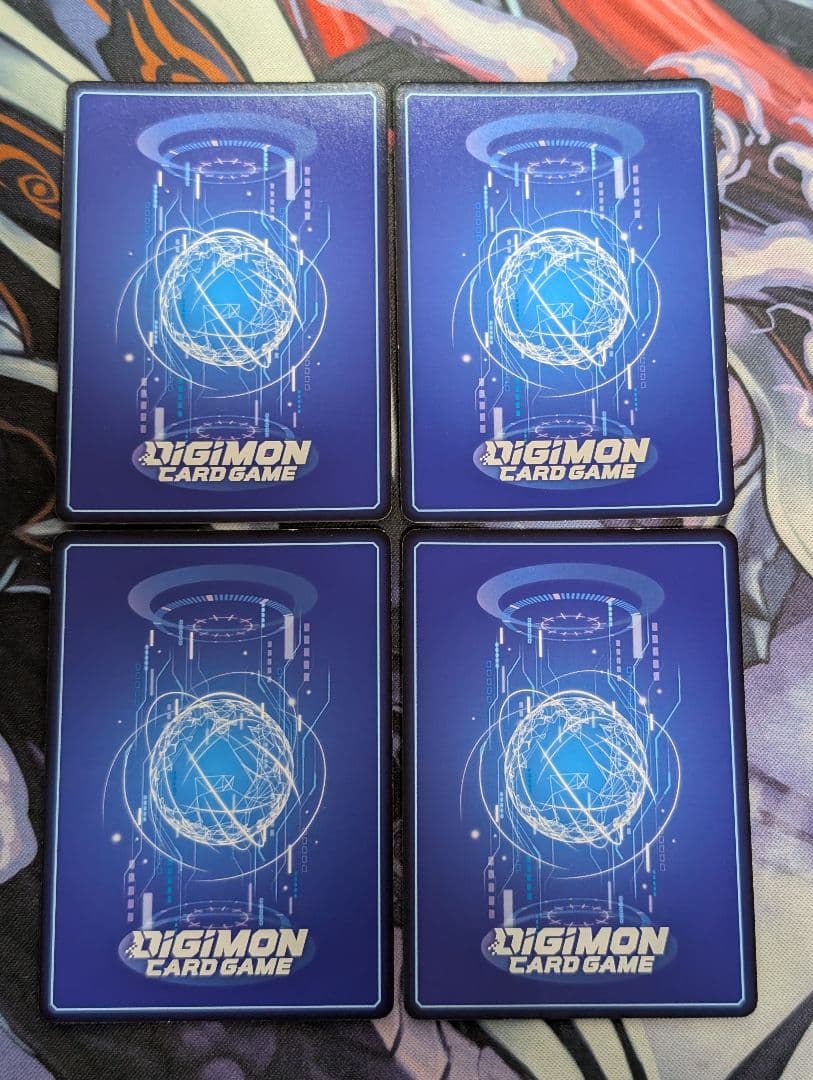 デジモンカード　象潟講介　パラレル　4枚セット　プレイ用