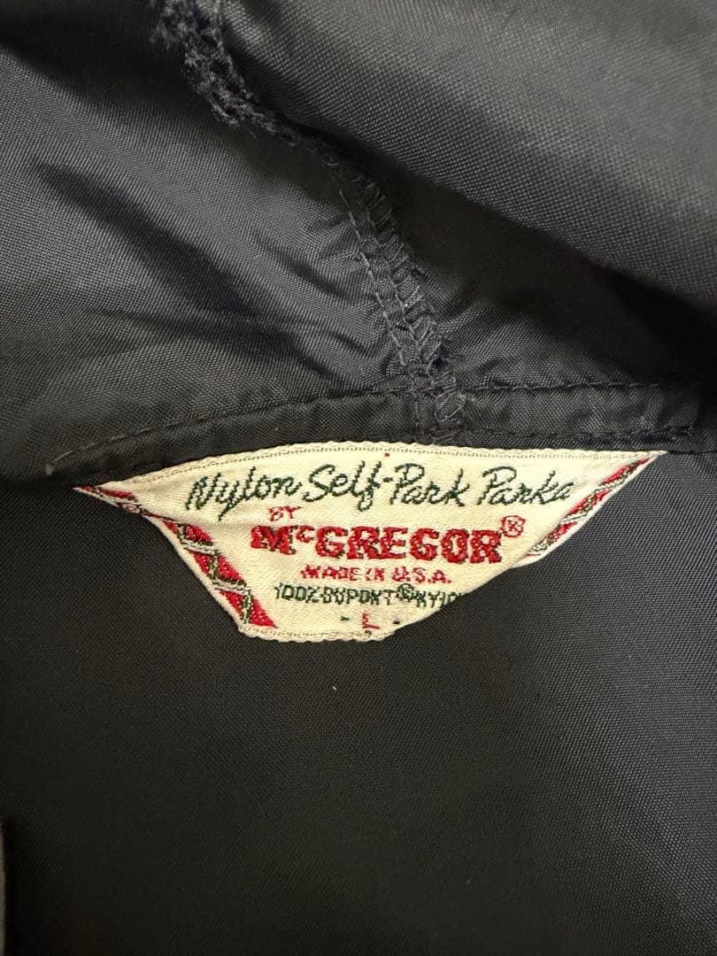 60s マクレガー　ナイロン　プルオーバー　vintage