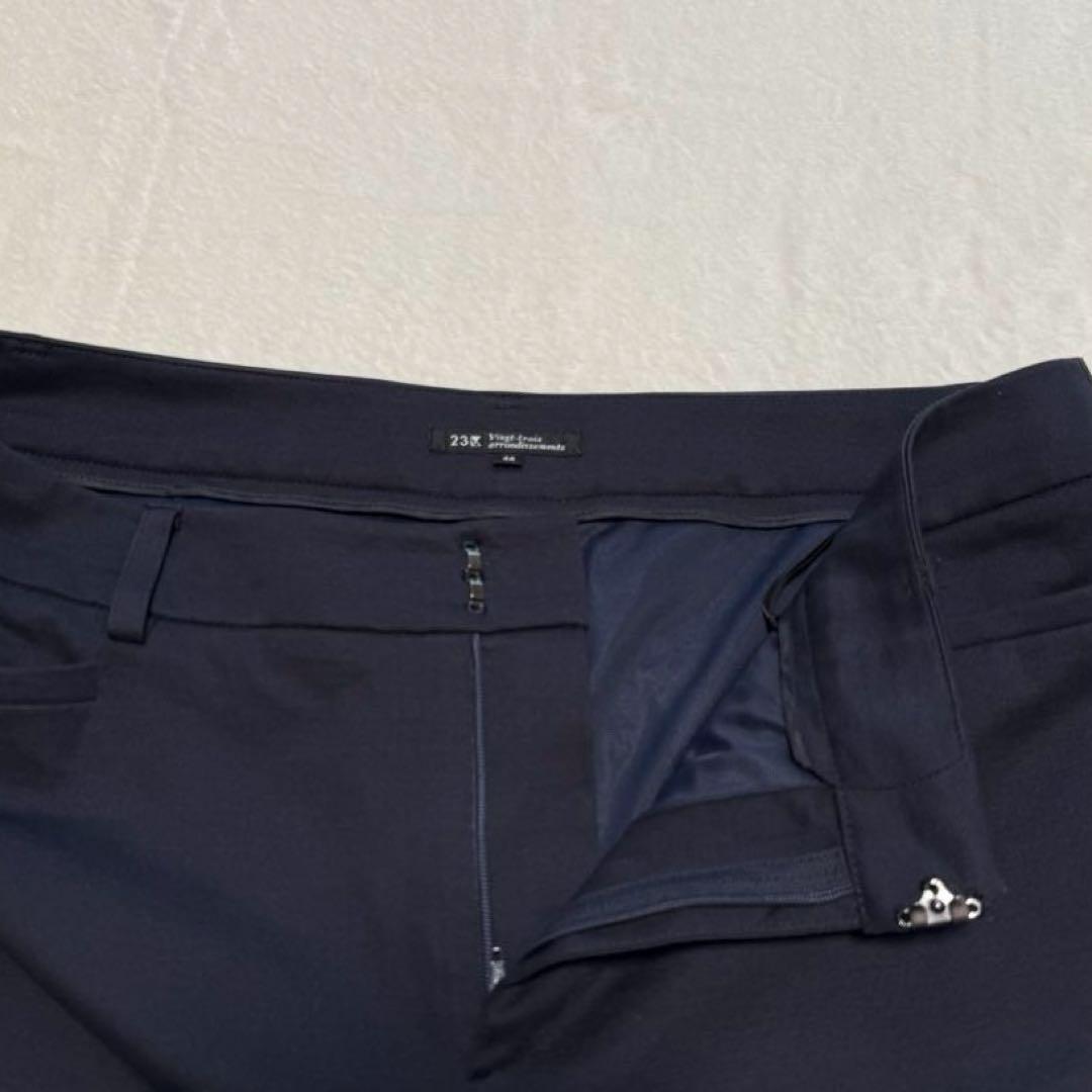 美品　23区　セットアップ　44 パンツスーツ　大きいサイズ　ビジネススーツ春夏