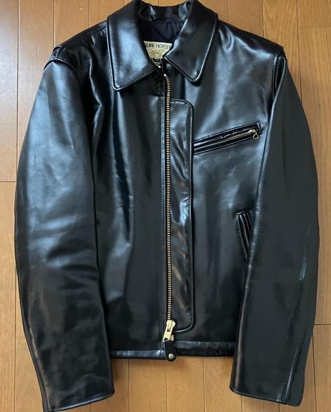 schott ショット ホースハイド 40 USA製 黒