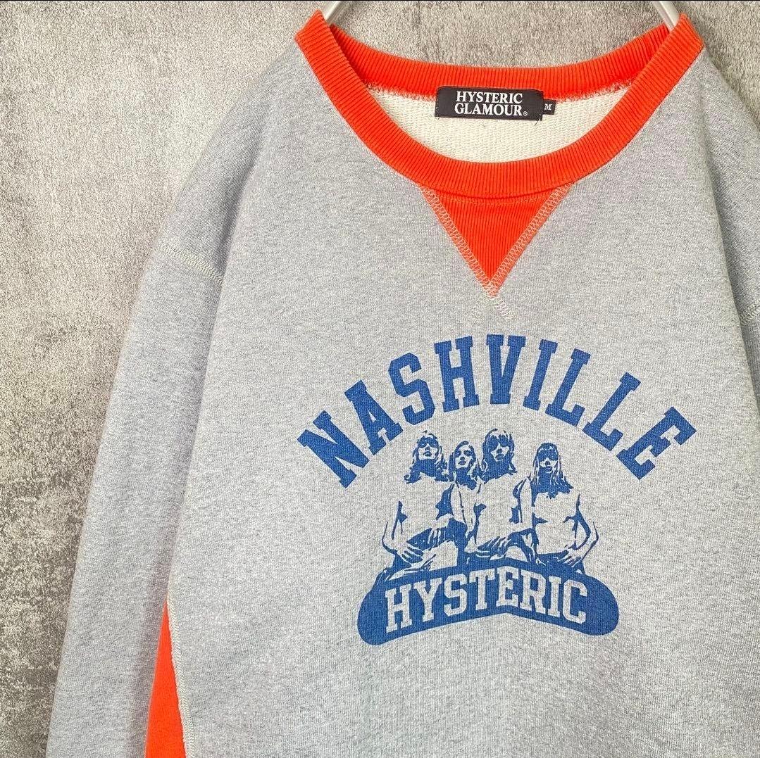 ヒステリックグラマー ガールプリント スウェット M ゆるだぼ