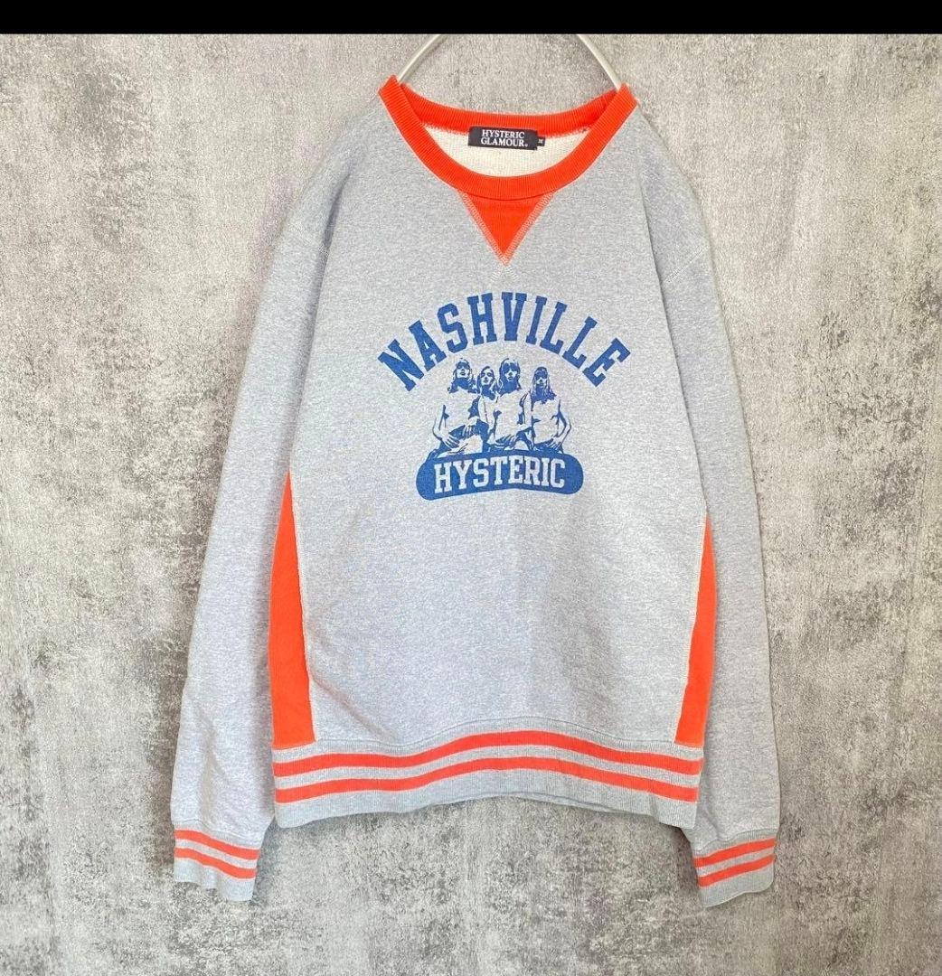 ヒステリックグラマー ガールプリント スウェット M ゆるだぼ