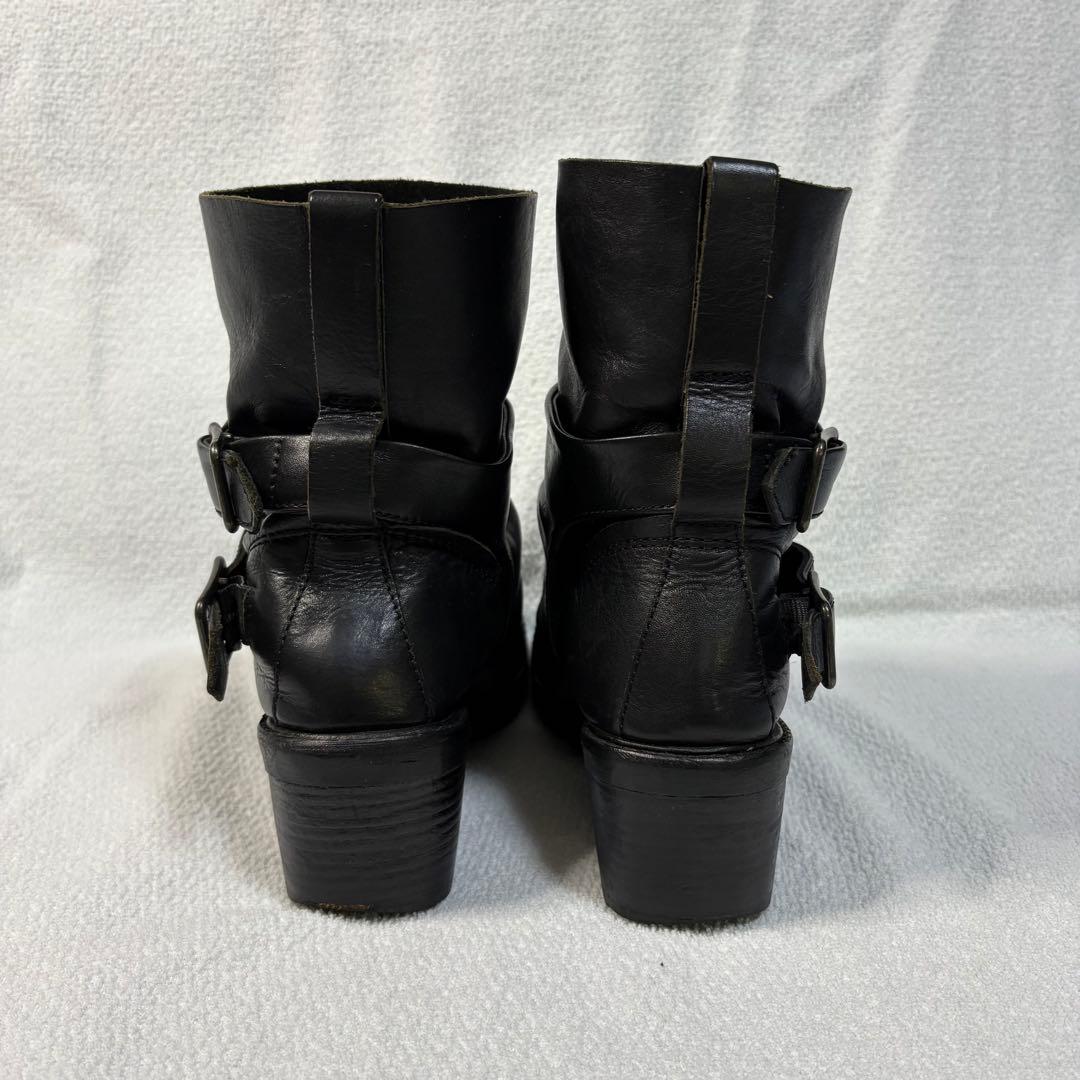 ZUCCA エンジニアブーツ 本革 Mサイズ 黒