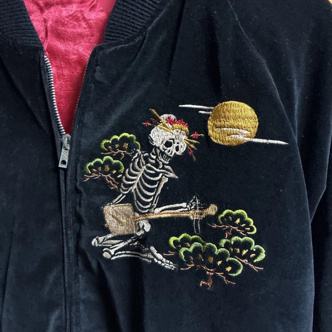 Cropped Heads 日本 2面用 限定スカル スカジャン unisex