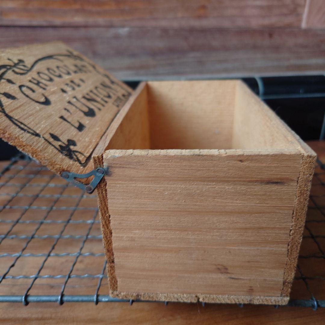 L'UNION ヴィンテージ木製ボックス