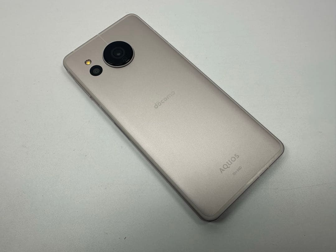 Aquos sense8 sh-54d docomo ライトカッパー 難あり
