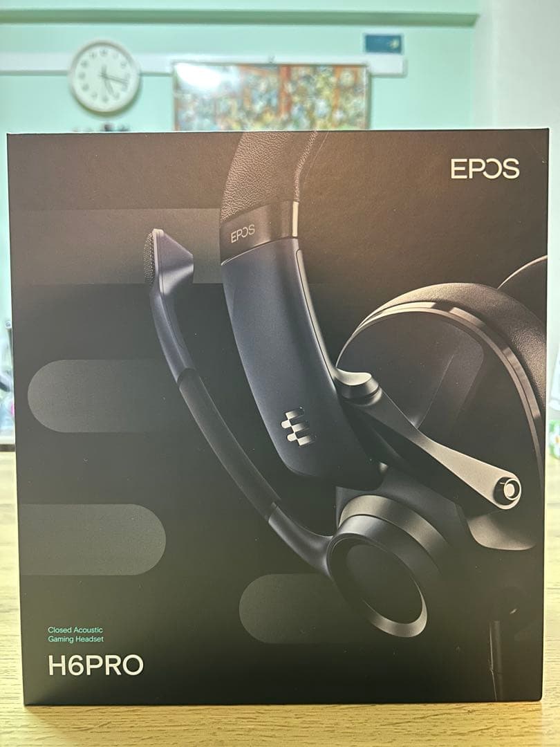 【定価2万円前後】EPOS H6PRO 密閉型　有線　ゲーミングヘッドセット
