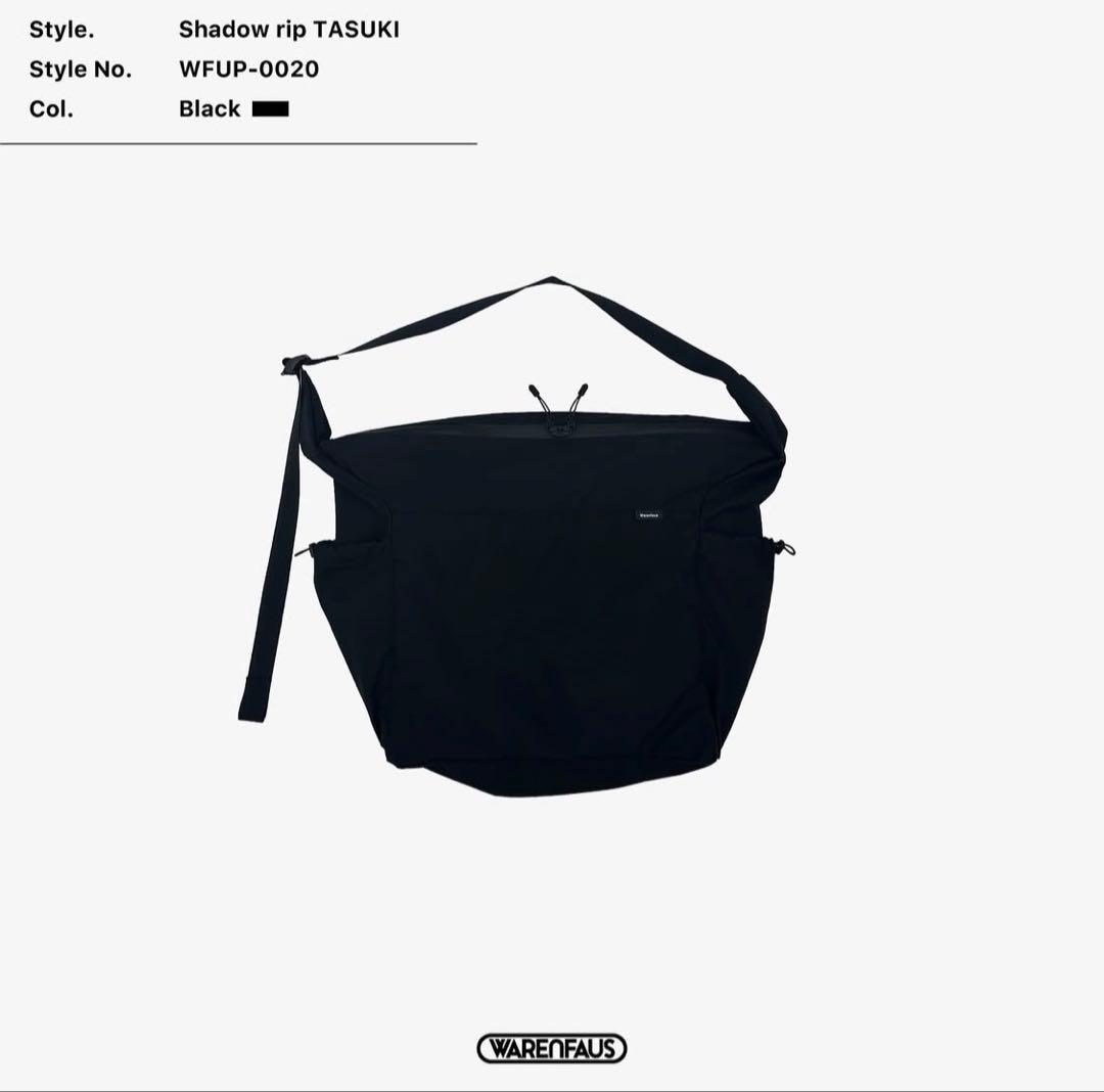 Warenhaus Shadow rip TASUKI ブラック
