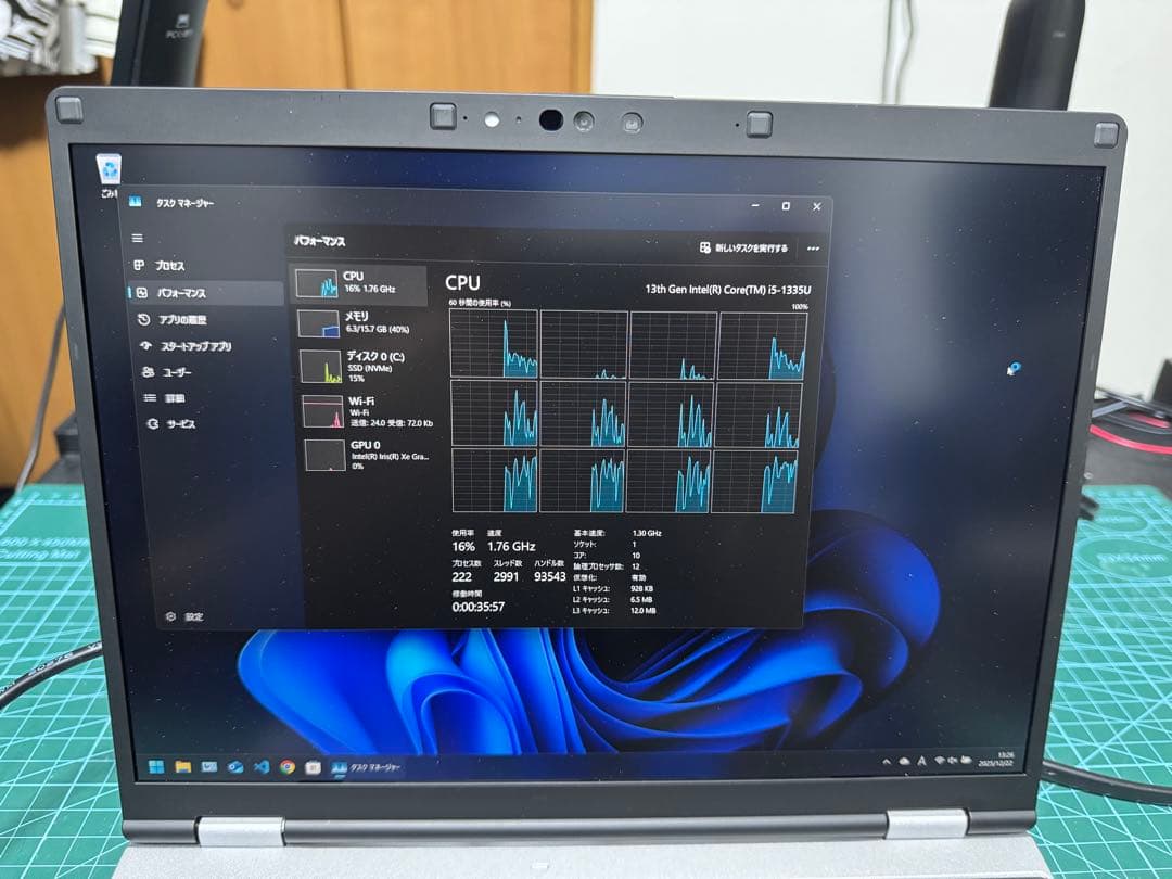 み*し様 Panasonic Let’s note CF-SR
