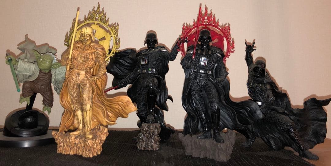 ダース・ベイダー　ヨーダ　計5体セット 岩倉造形フィギュア