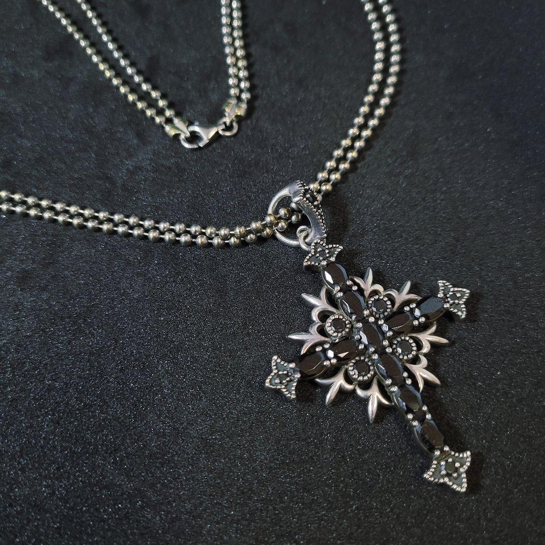 JustinDavis ST.POPE JOHN ペンダント+オニキスチェーン