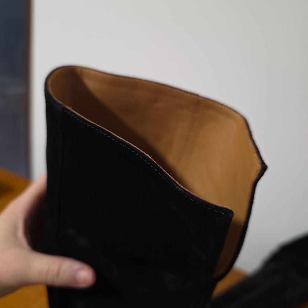 SezaneセザンヌCollete スムーズレザーロングブーツ 38 24cm