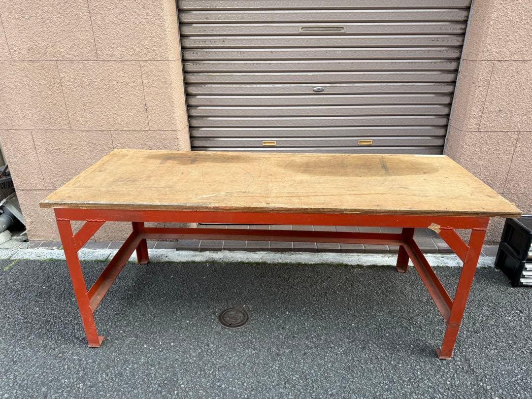 オーダーメイド作業台 頑丈なアングル鋼フレーム ワークベンチ