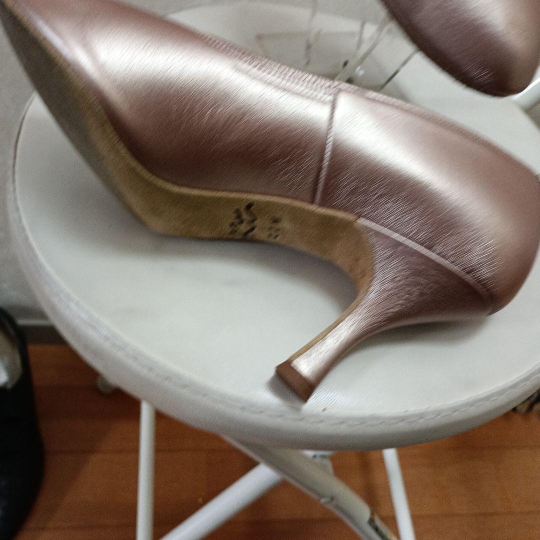 社交ダンスシューズ ピンク 　テント 23cm W