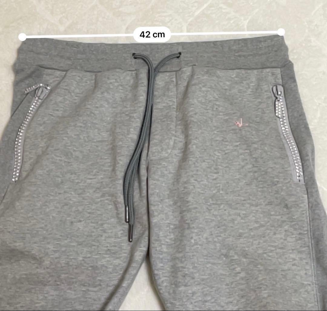 1piu1uguale3 RELAX セットアップ グレー ラインストーン XL