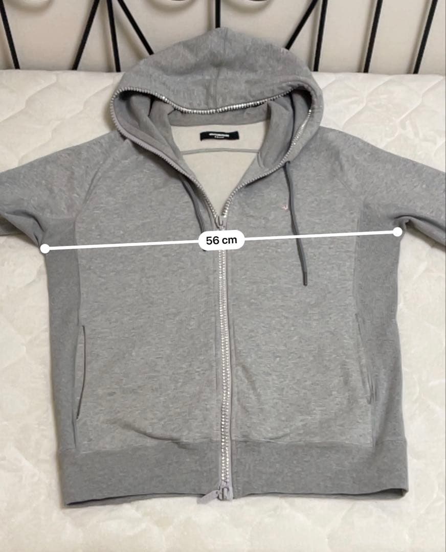 1piu1uguale3 RELAX セットアップ グレー ラインストーン XL