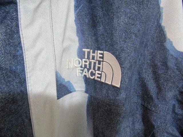 THE NORTH FACE×SupremeマウンテンパーカーMブリーチデニム