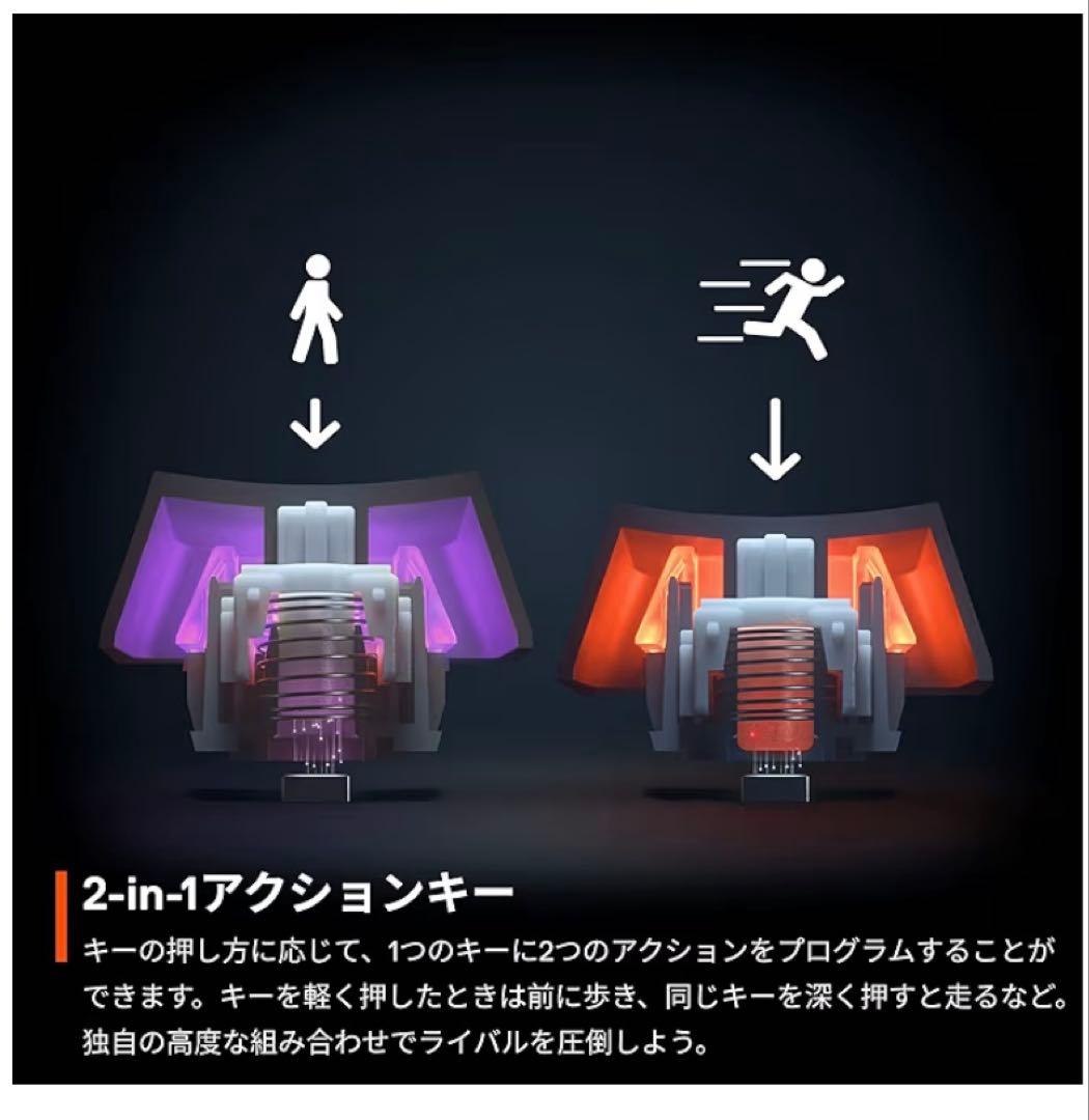 SteelSeries Apex Pro Miniキーボード