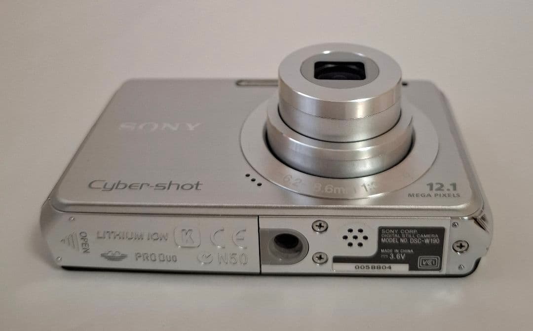 [準美品]ソニー SONY Cyber-Shot DSC-W190 コンデジ