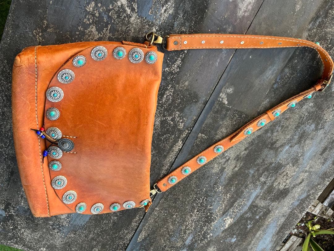 レアセルのレザ-メッセンジャーバッグ※オリジナルカスタム品です。