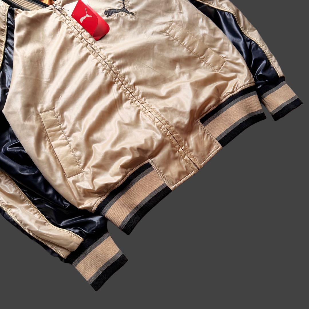 90s~デッドストック PUMA ヒットユニオン スカジャン チェーンステッチ