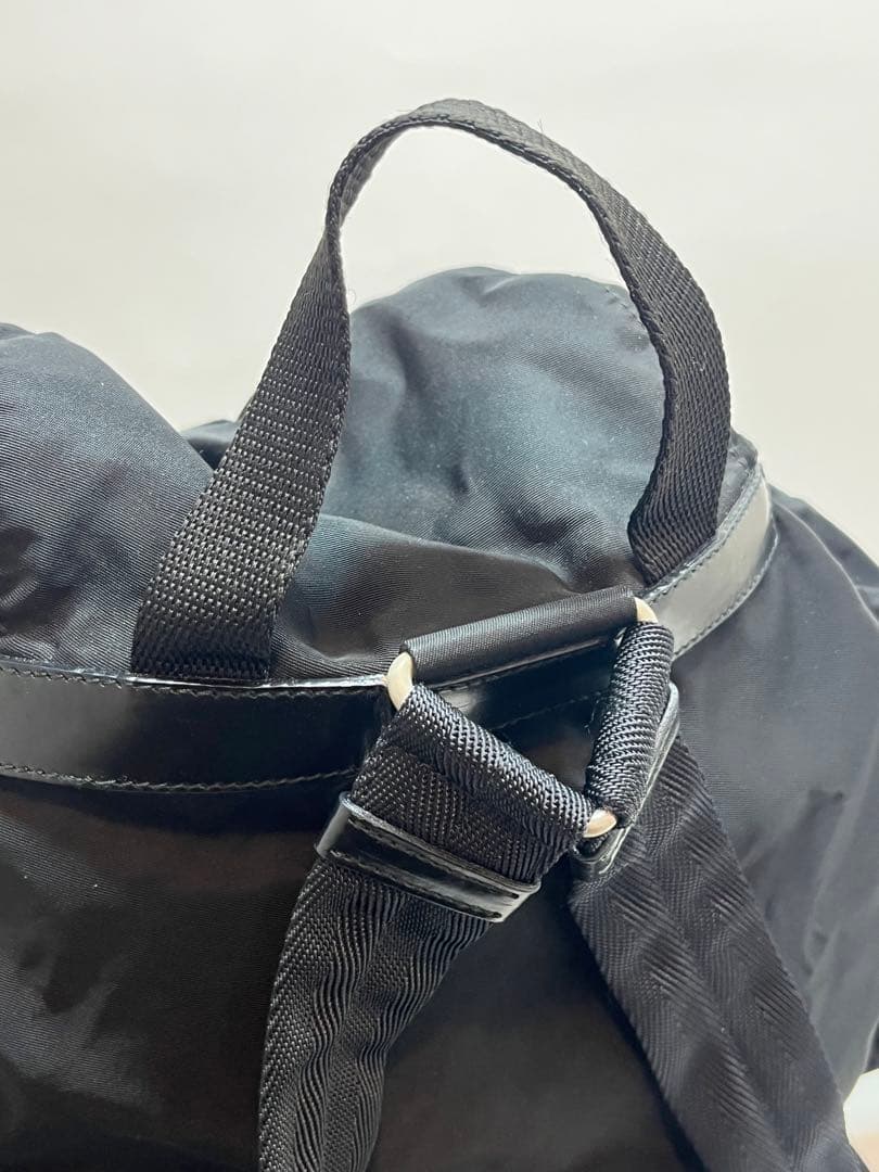 プラダ テスート ナイロン リュック サック ブラック