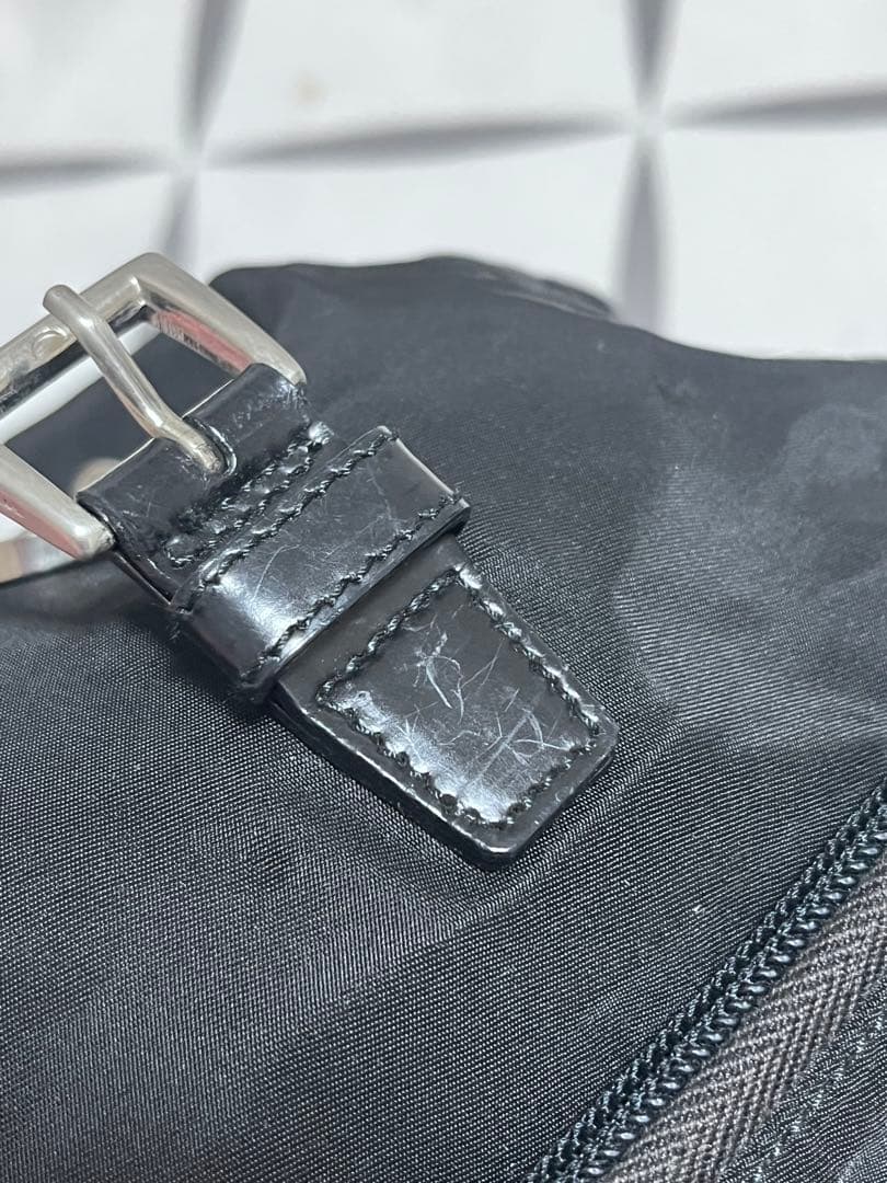 プラダ テスート ナイロン リュック サック ブラック