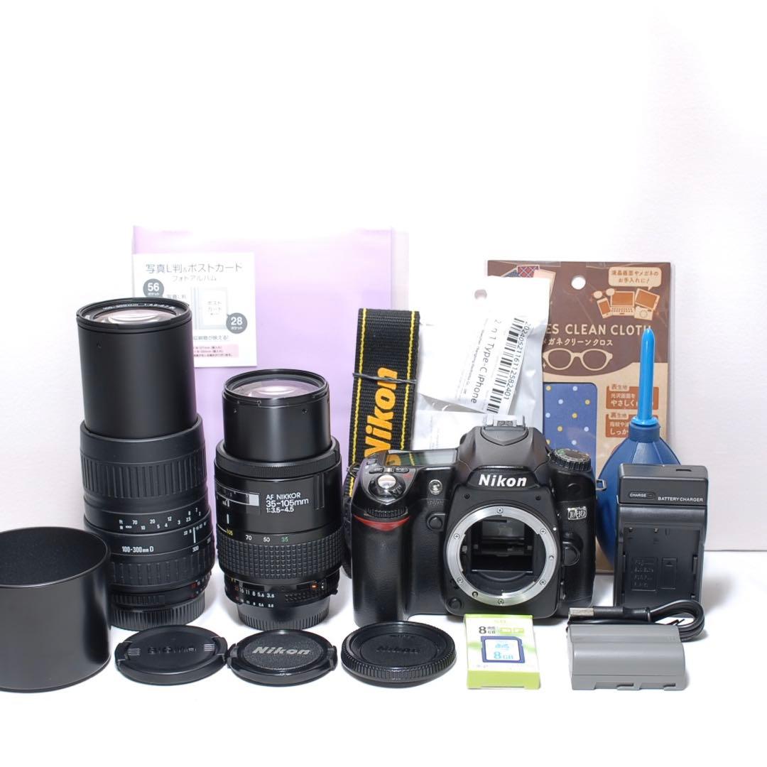 ✨スポーツ観戦におすすめ✨Nikon D80 ✨ ダブルレンズ✨スマホ転送可能✨