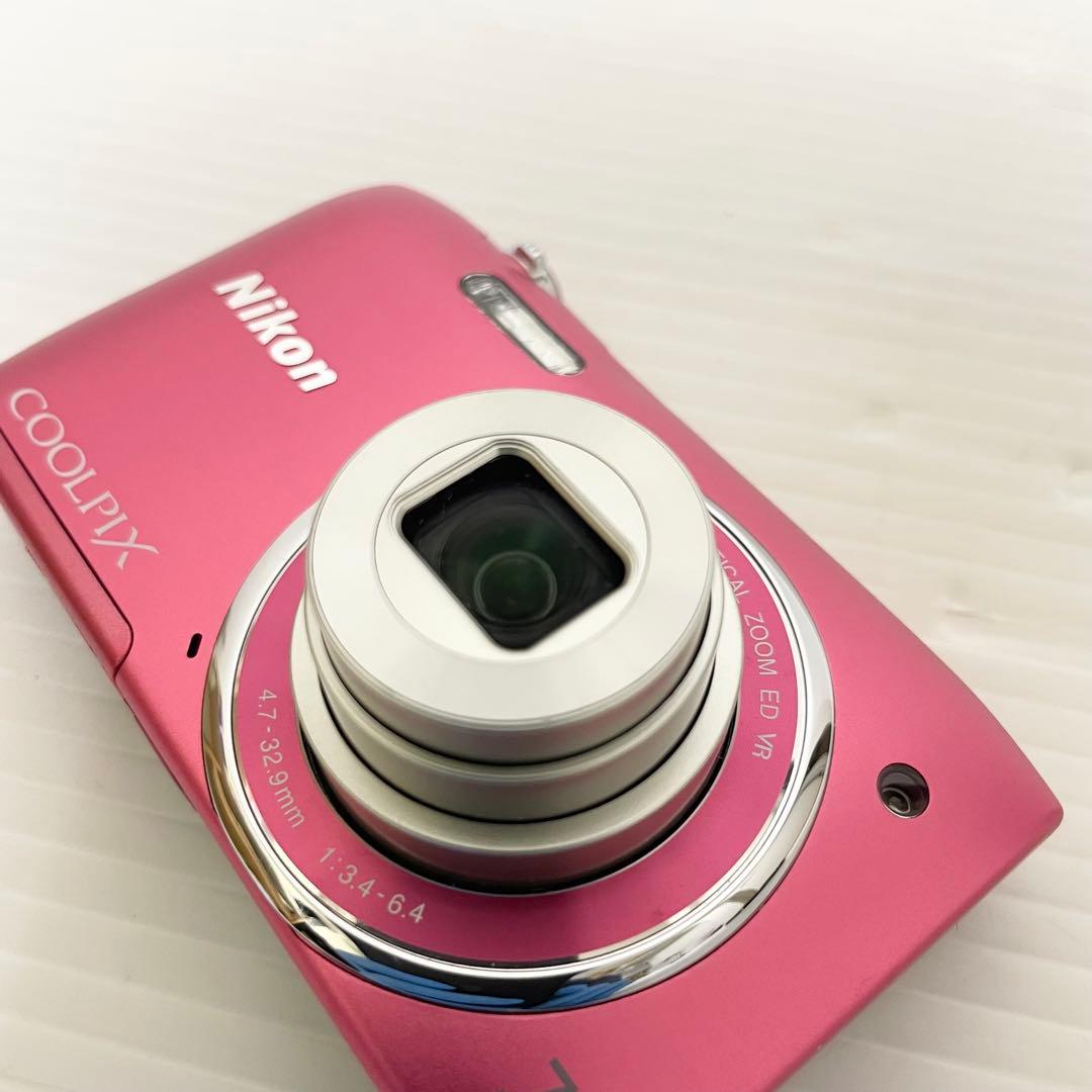 ✨美品✨ニコン COOLPIX S3500 ピンク デジカメ