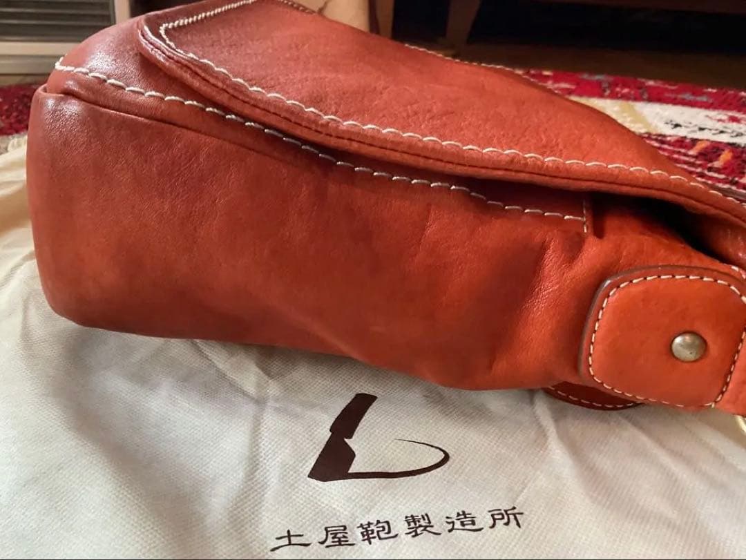 土屋鞄＃ショルダーバッグ＃オレンジ保存袋付き