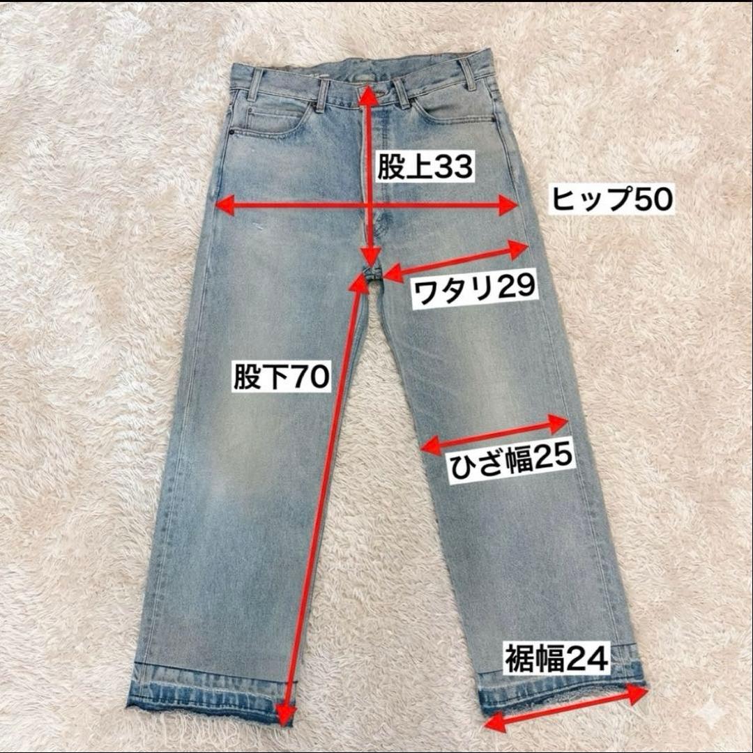 【新品】CELINEウェスリージーンズ/ズマウオッシュデニム25ss