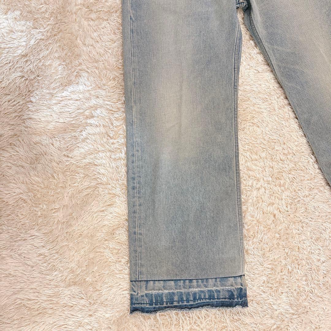 【新品】CELINEウェスリージーンズ/ズマウオッシュデニム25ss