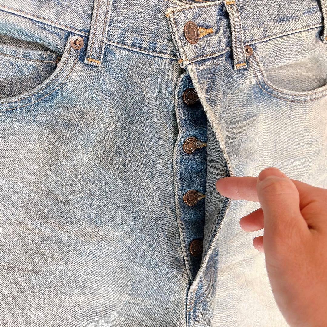 【新品】CELINEウェスリージーンズ/ズマウオッシュデニム25ss