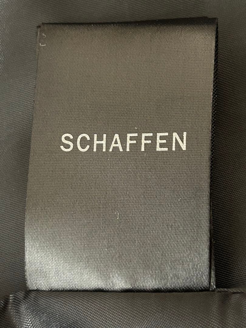 ［匿名発送］SCHAFFEN ライダースジャケット レザー 希少色 赤 XL